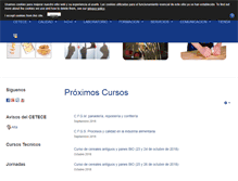 Tablet Screenshot of cetece.net